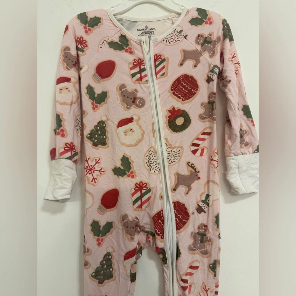 Caden Lane Holiday Print Kids Pajamas